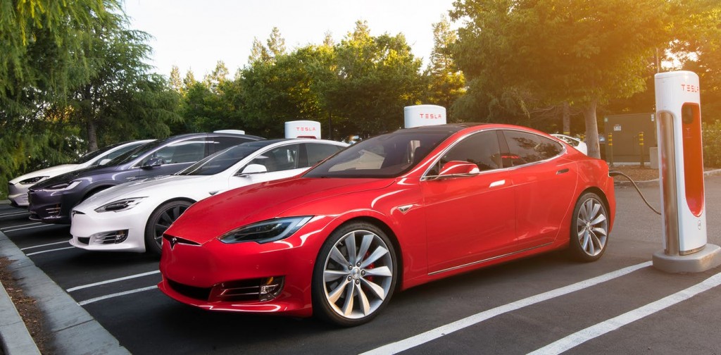 tesla charging